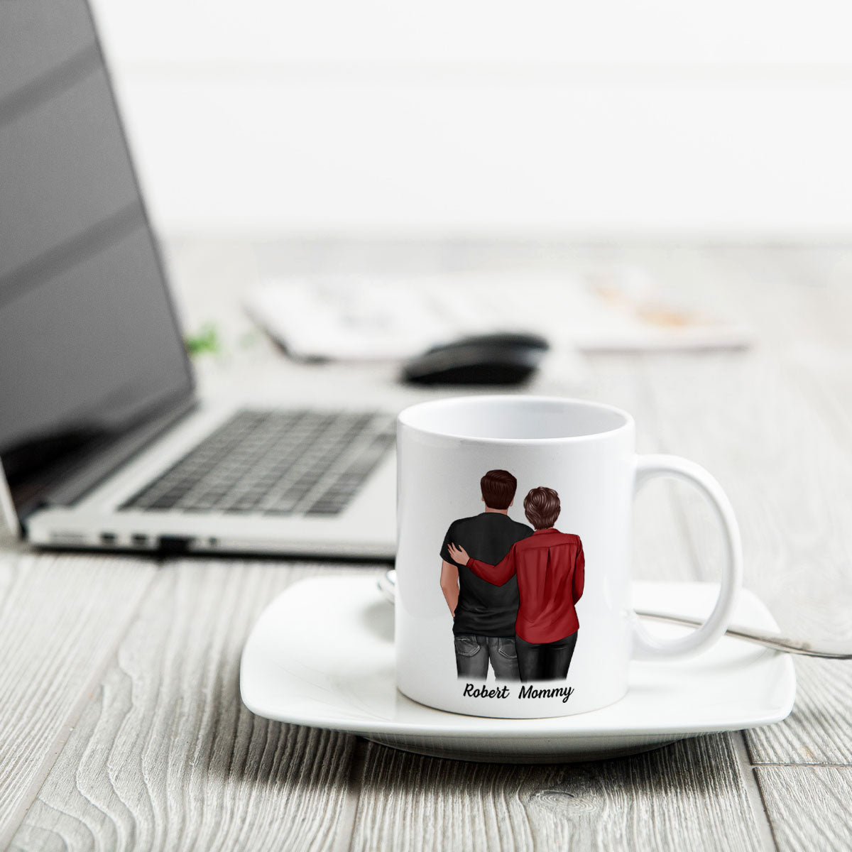 To My Son From Mom Personalized Mug, Father‘s Day Gift For Son