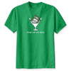 St. Patrick's Day Drink Well With Others Green Woman Shirt