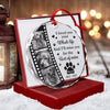 Dog Memorial Personalized Glass Ornament, Film Roll Custom Dog Picture, I Loved You Your Whole Life And I'll Miss You For The Rest Of Mine