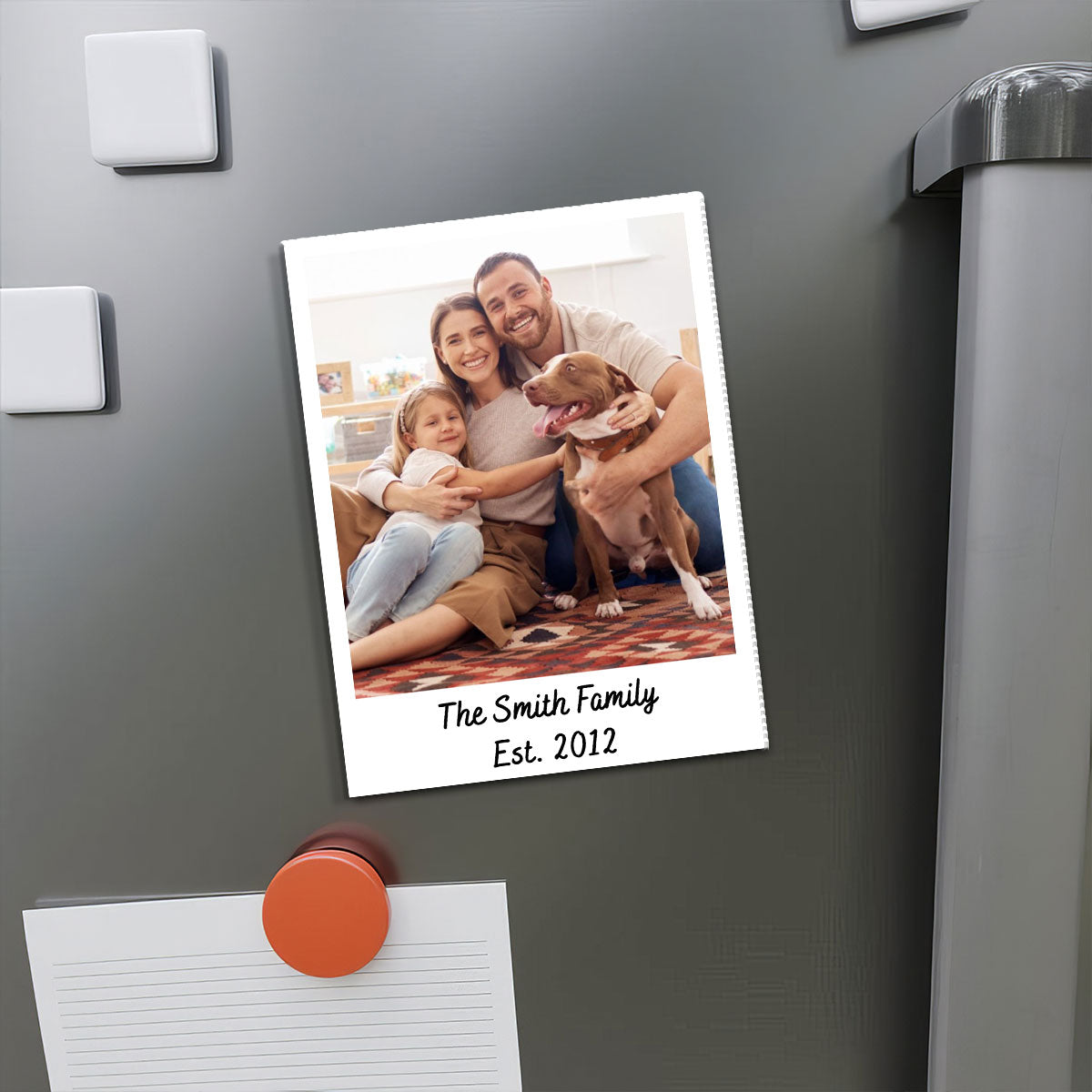 Family Couple Photo Frame Personalized Acrylic Fridge Magnet