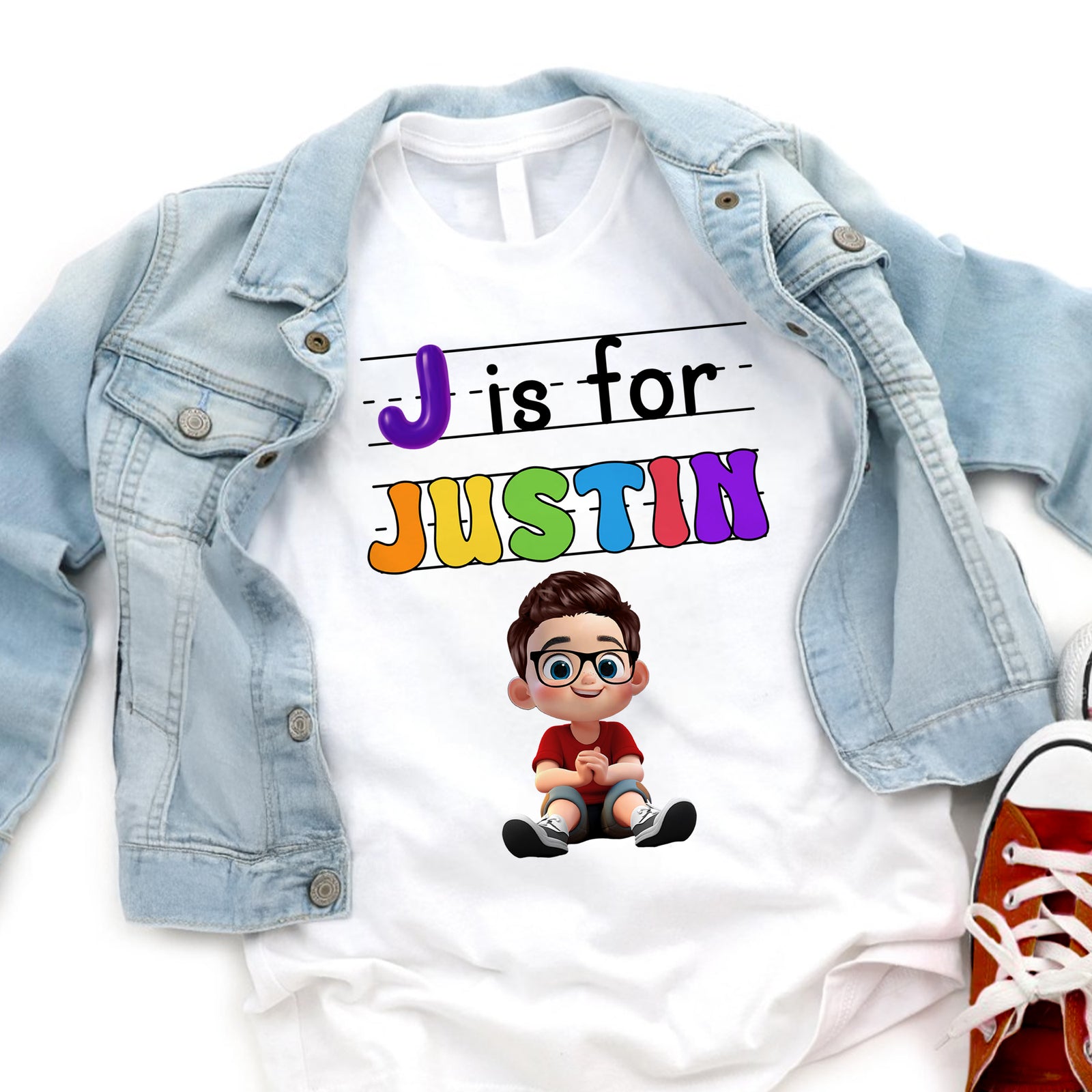 Custom Kids Name Back To School Personalized Shirt, Toddler First Day of School Tee Kindergarten Shirt With Name, First Day School Outfit