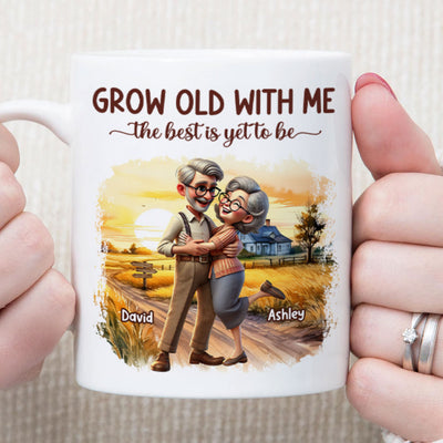 I Had You And You Had Me Happy Old Couple Personalized Mug, Anniversary  For Him, For Her, Husband, Wife