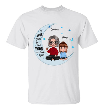 Doll Grandma Grandkids Blue Moon Personalized Shirt