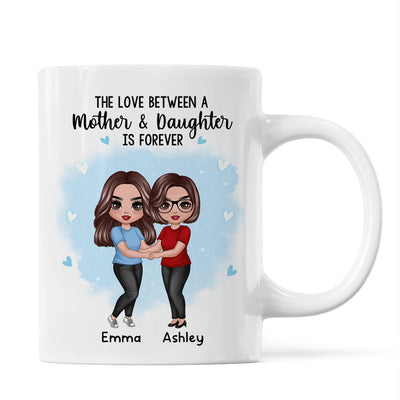 Doll Mother Daughters Hugging Like Mother Like Daughter Personalized Mug