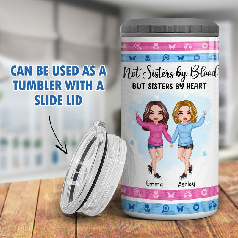 Standing Doll Hoodie Besties Personalized 4 In 1 Can Cooler