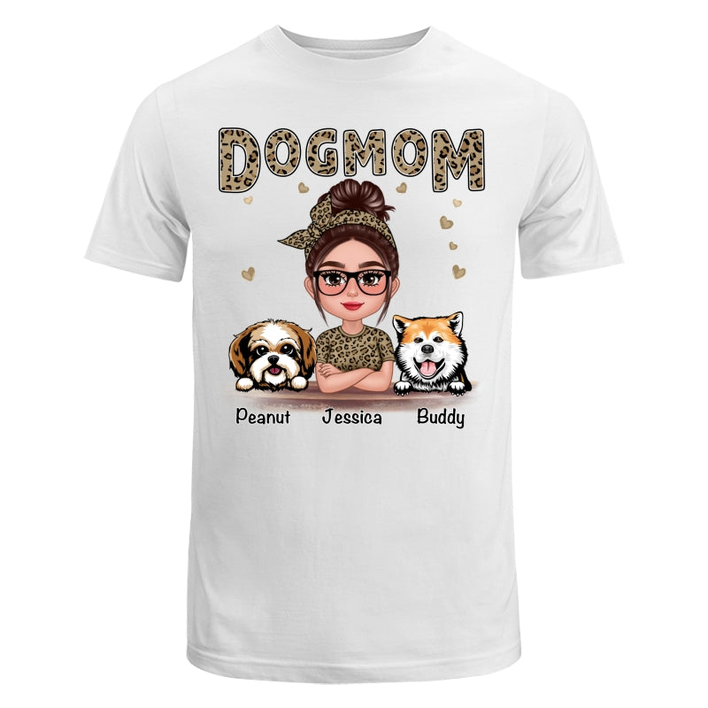 Leopard Shirt Pretty Doll Dog Mom Personalized Shirt