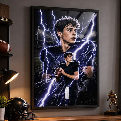 Trending Bootleg Sport Photos Insert - Personalized Poster - Gift For Boy, Girl