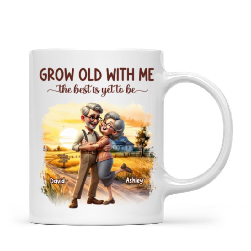I Had You And You Had Me Happy Old Couple Personalized Mug, Anniversary  For Him, For Her, Husband, Wife