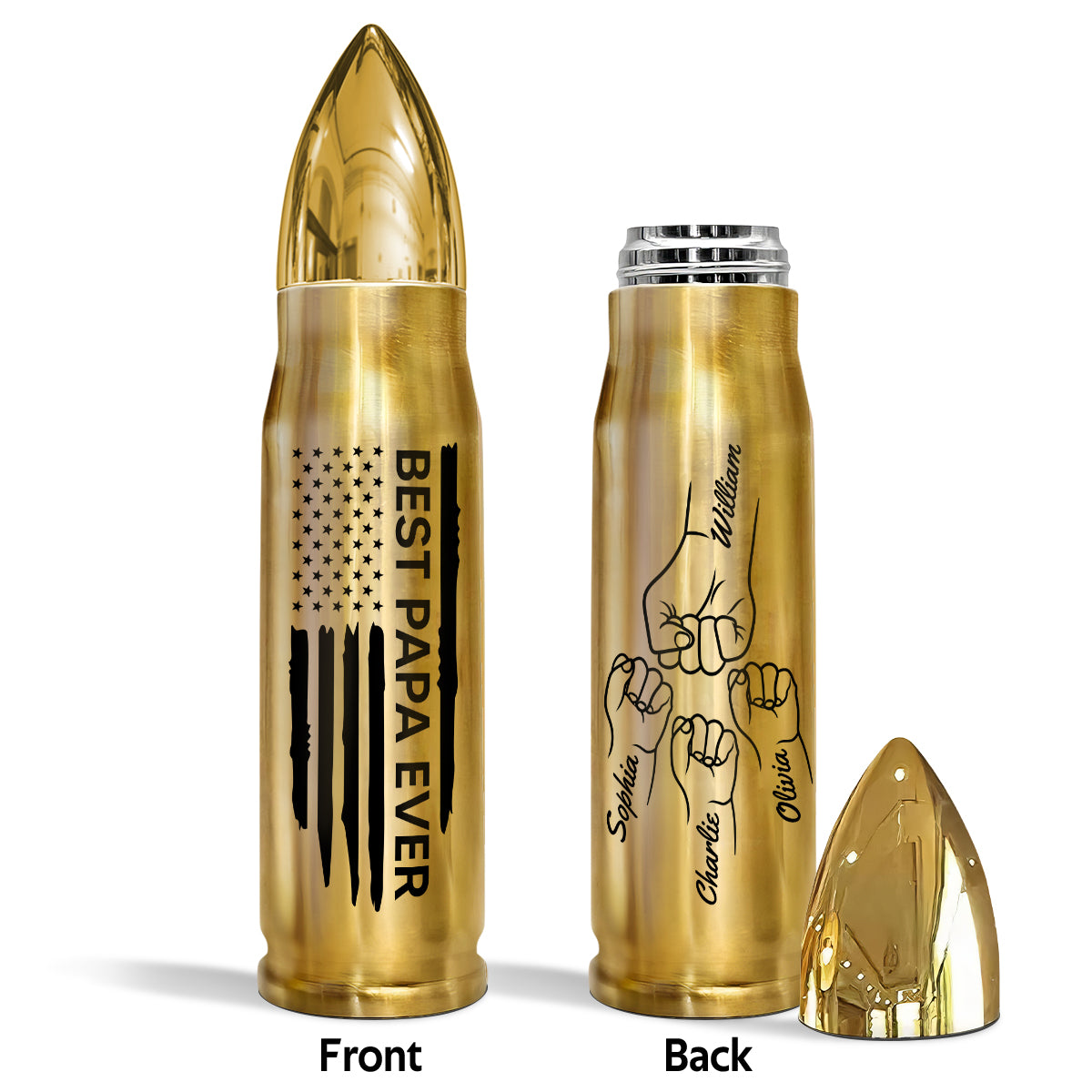 4th Of July Bullet Tumbler