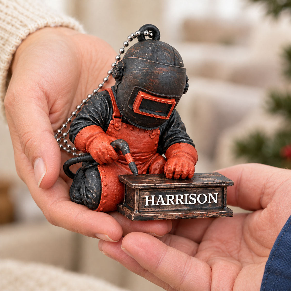 Welder Christmas - Personlized 3D Printed Ornament - Christmas Gift for Welder