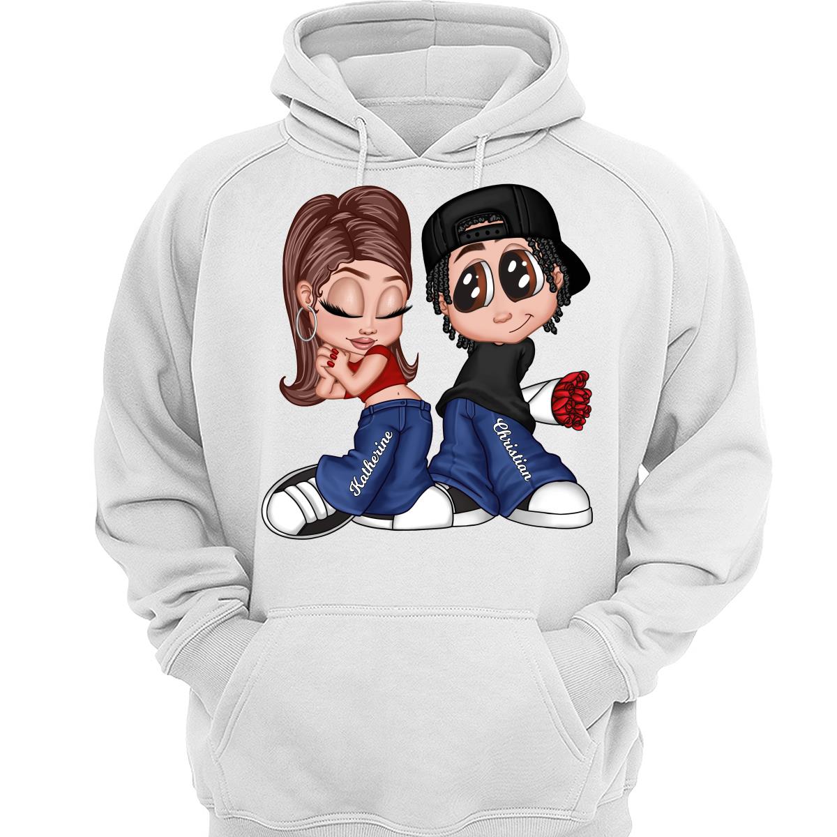 Y2K Couple Personalized Shirt, Gift For Him, For Her