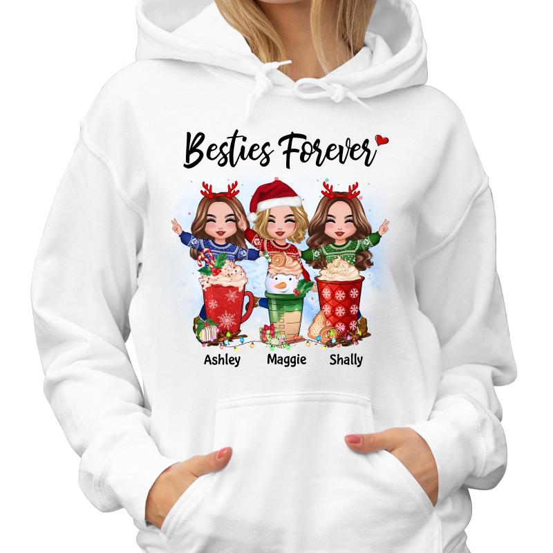 Happy Doll Besties Forever Personalized Shirt