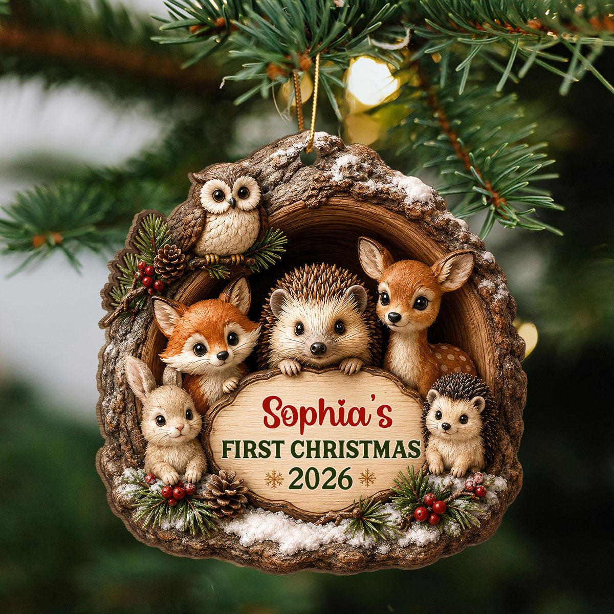 Upsell Christmas Grandma & Grandkid Cards