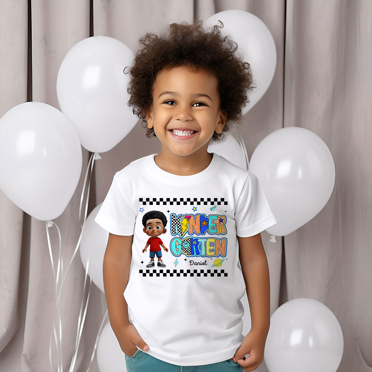 Preppy Back to School Shirt Pre-K to Fourth Grade for Kids, Boys, Girls, 1st Day of School