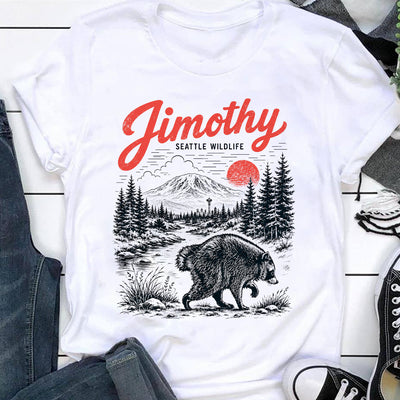 Lovable Viral Seattle Jimothy Raccoon Shirt - Trending 2026 Shirt