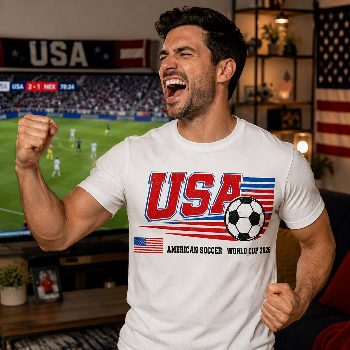 American Soccer 2026 - Personalized Shirt - Gift For Soccer Fans