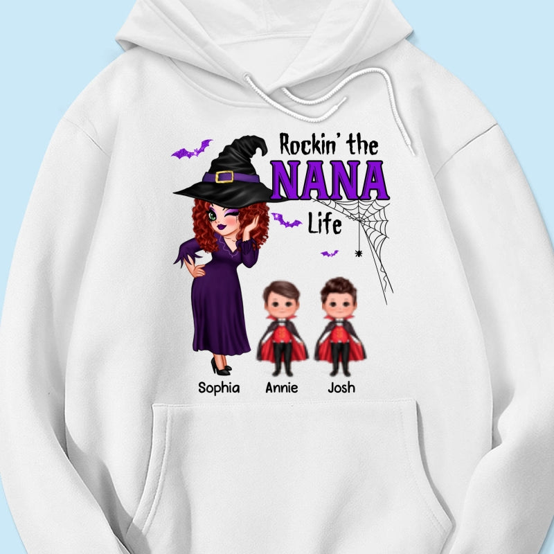 Pretty Woman Halloween Rockin‘ The Grandma Mom Life Personalized Shirt
