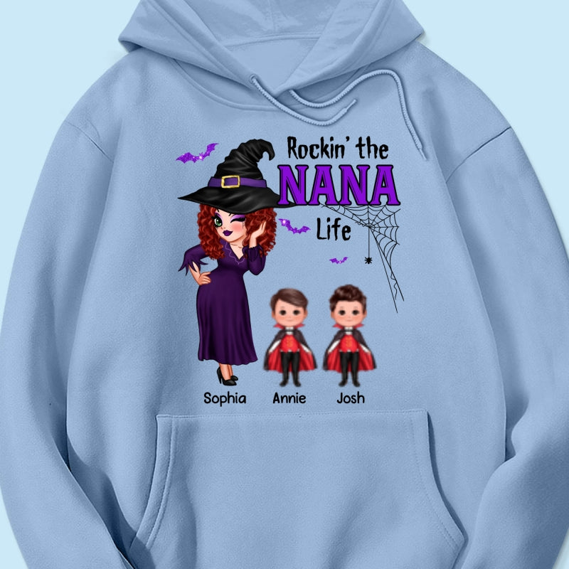 Pretty Woman Halloween Rockin‘ The Grandma Mom Life Personalized Shirt