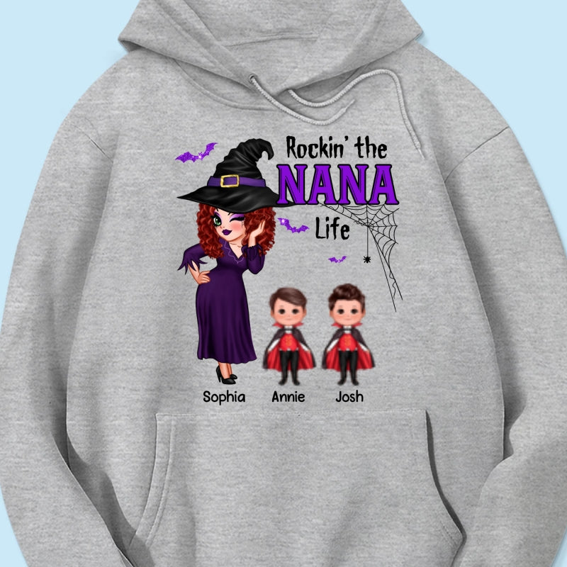 Pretty Woman Halloween Rockin‘ The Grandma Mom Life Personalized Shirt
