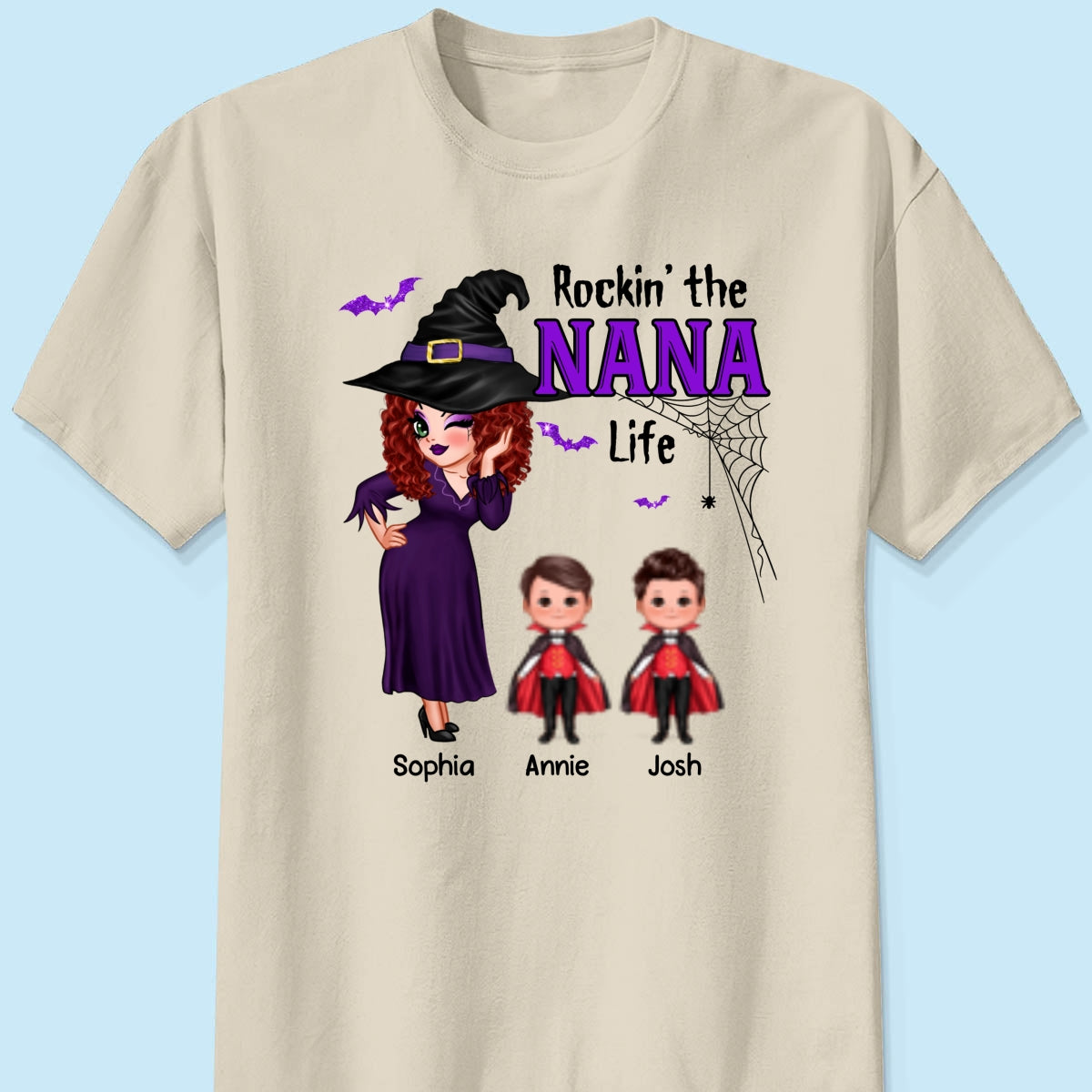 Pretty Woman Halloween Rockin‘ The Grandma Mom Life Personalized Shirt