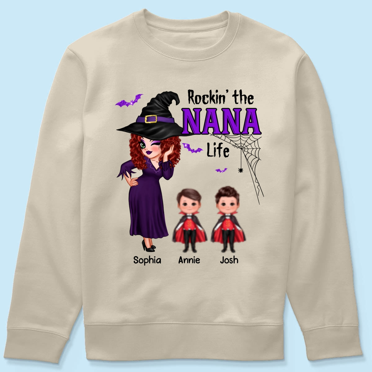 Pretty Woman Halloween Rockin‘ The Grandma Mom Life Personalized Shirt