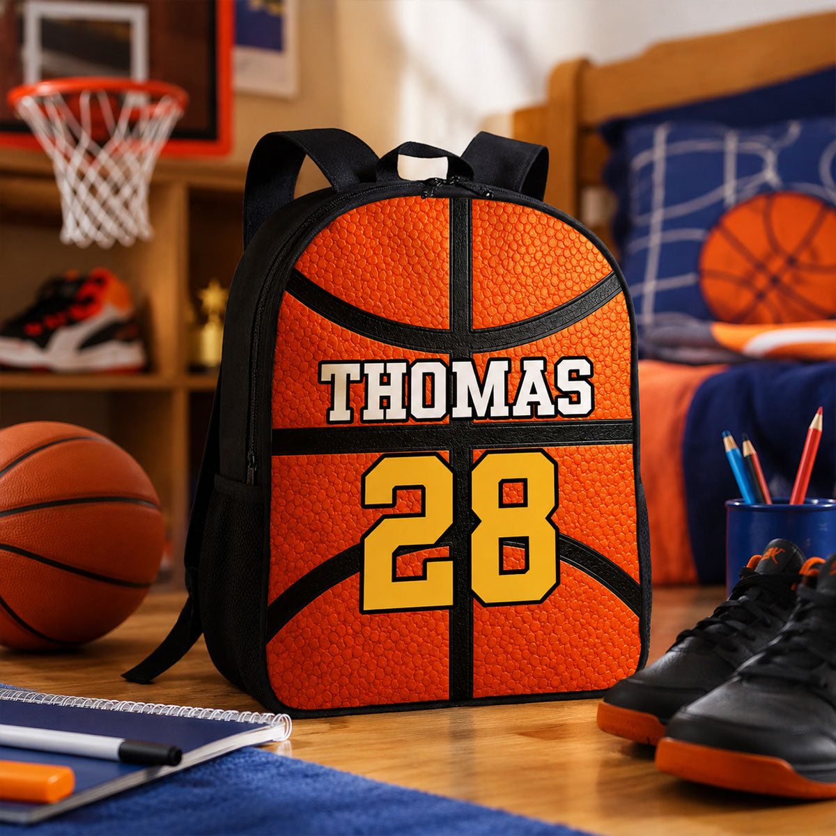 Trending Balls for Boys Girls - Personalized Backpack - Back to School Backpack for Kids