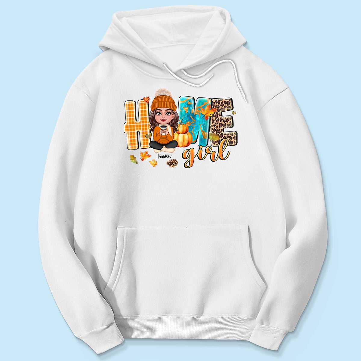 Home Girl Fall Cozy Season Personalized Shirt