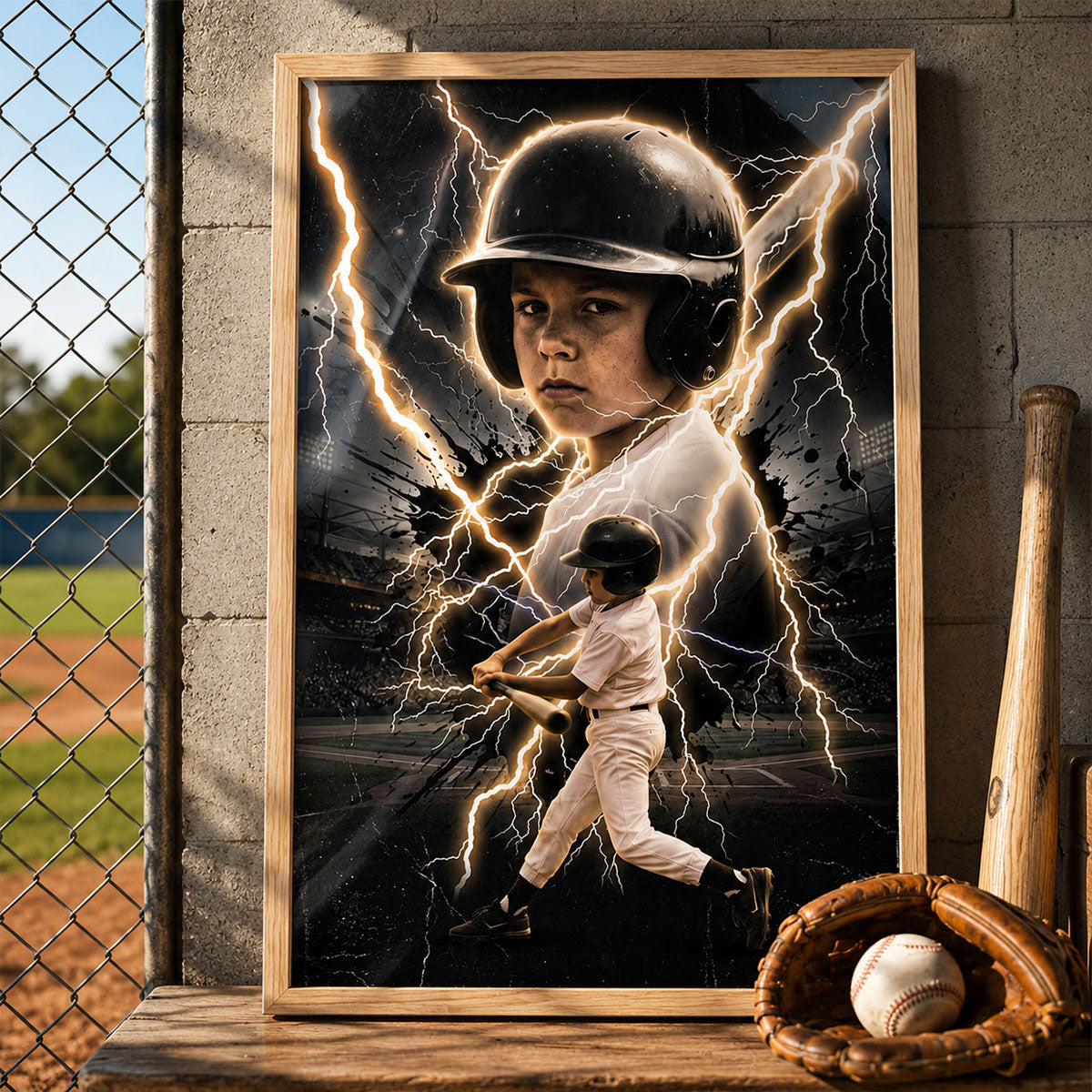 Trending Bootleg Sport Photos Insert - Personalized Poster - Gift For Boy, Girl