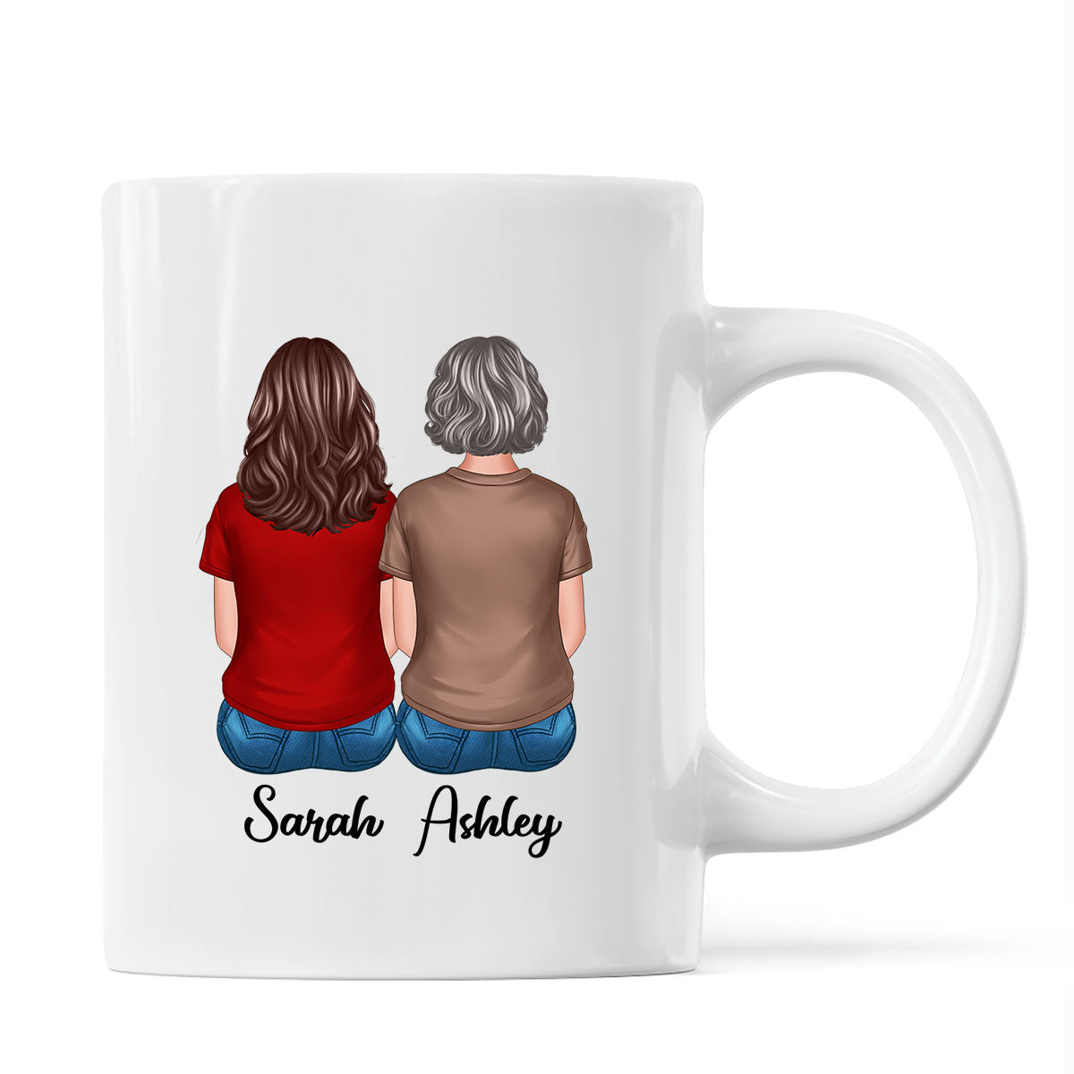 The Day You Became Calendar Family Gift Personalized Mug