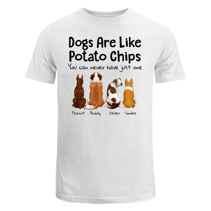 Dogs Cats Like Potato Chips Dog Cat Back View Pet Love Gift Personalized Shirt