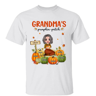 Grandma‘s Pumpkin Patch Doll Woman Personalized Shirt