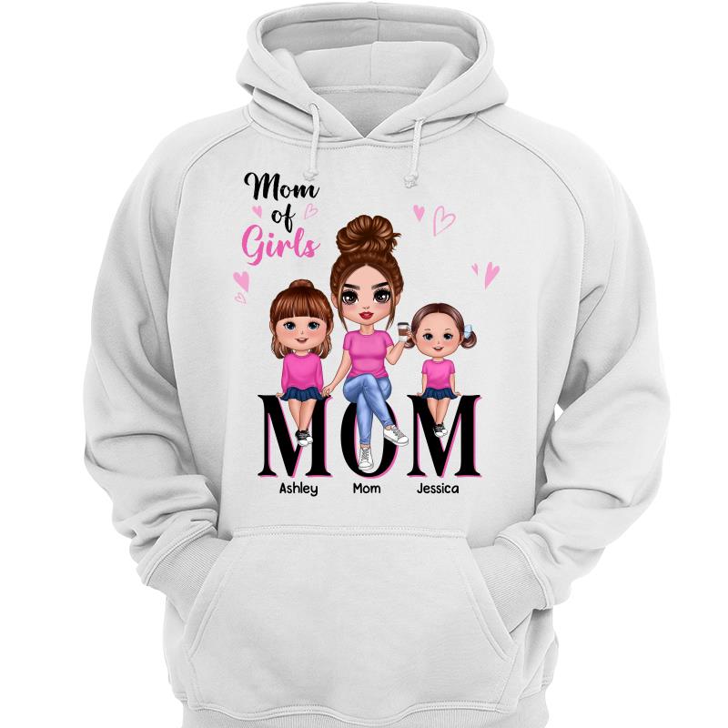 Doll Mom And Kids Mom Of Boys Girls Personalized Shirt