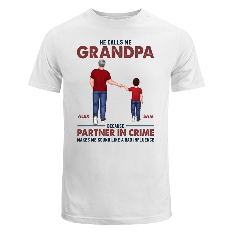 They Call Me Dad Grandpa Punch Hands Personalized Shirt