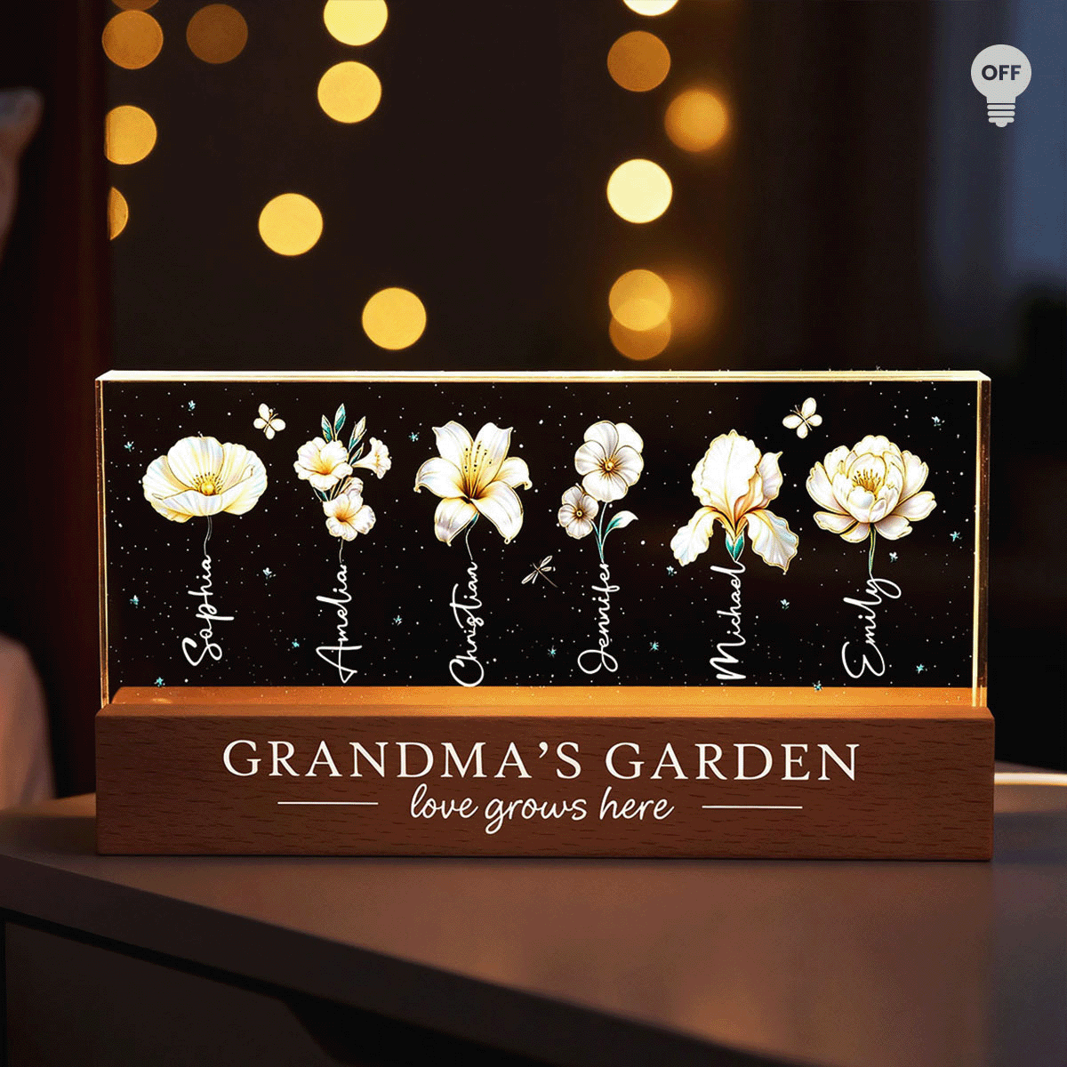 Upsell Christmas Grandma & Grandkid Cards