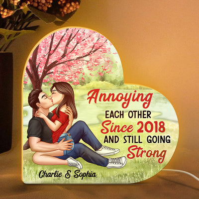 Sexy Couple Kissing Valentine‘s Day Gift Personalized Light Box