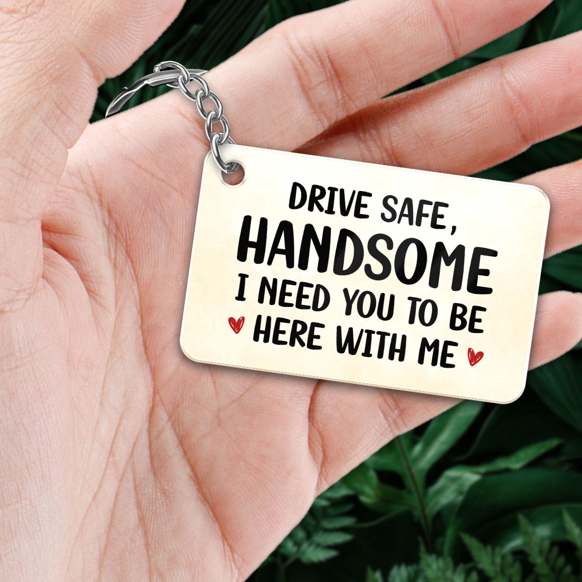 Couple Sitting Embracing Outline Background Personalized Acrylic Keychain