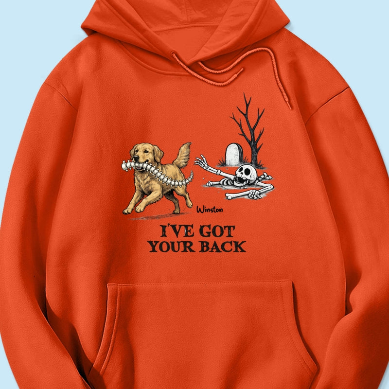 I've Got Your Back Dog Stealing Backbone - Personalized Shirt - Funny Halloween Costume For Dog Lovers