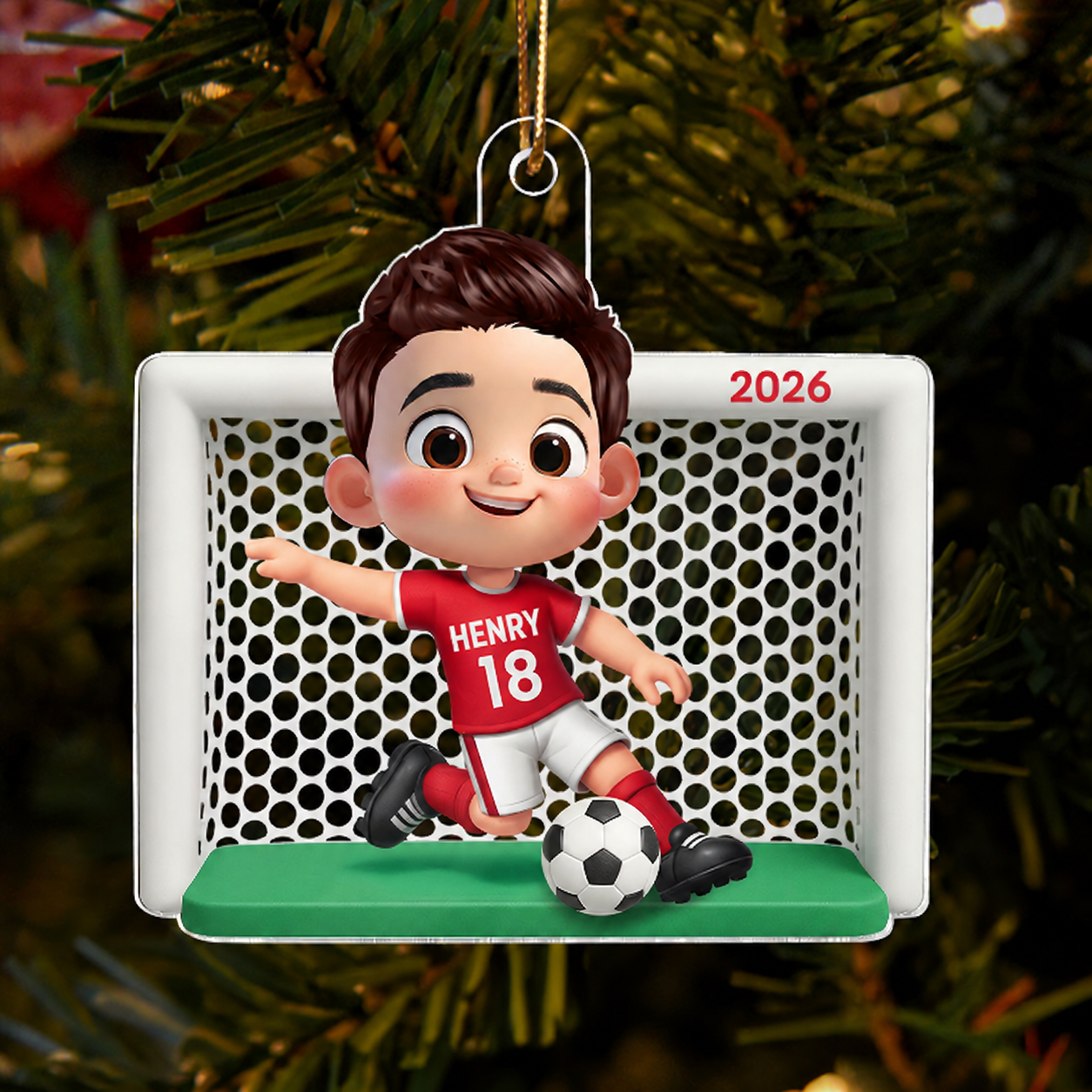 Sports Acrylic Ornament Collection