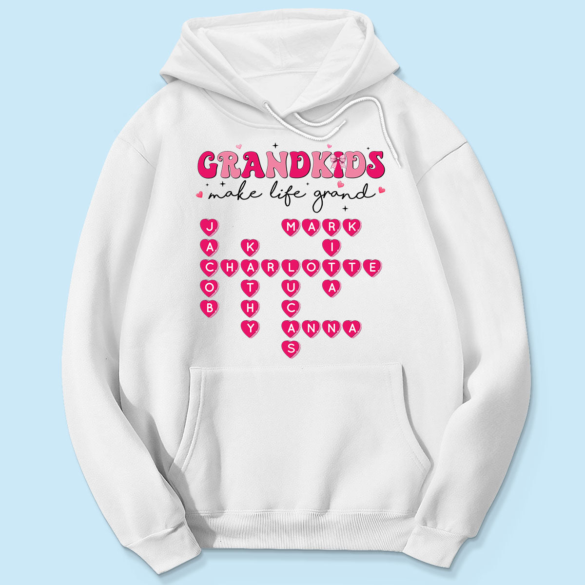 My Grandkids Are My  Gift For Grandma Personalized Shirt