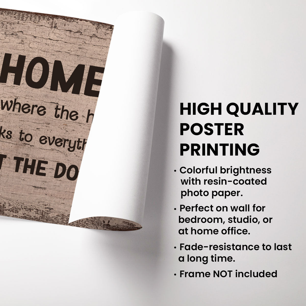 Home Is Where The Air Sticks To Everything But The Dog Crossword Puzle Personalized Poster
