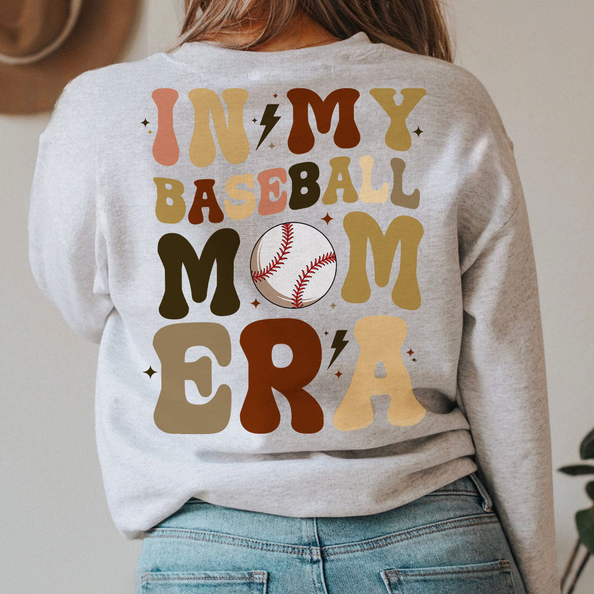 In My Baseball Mom Era Gift Personalized Shirt