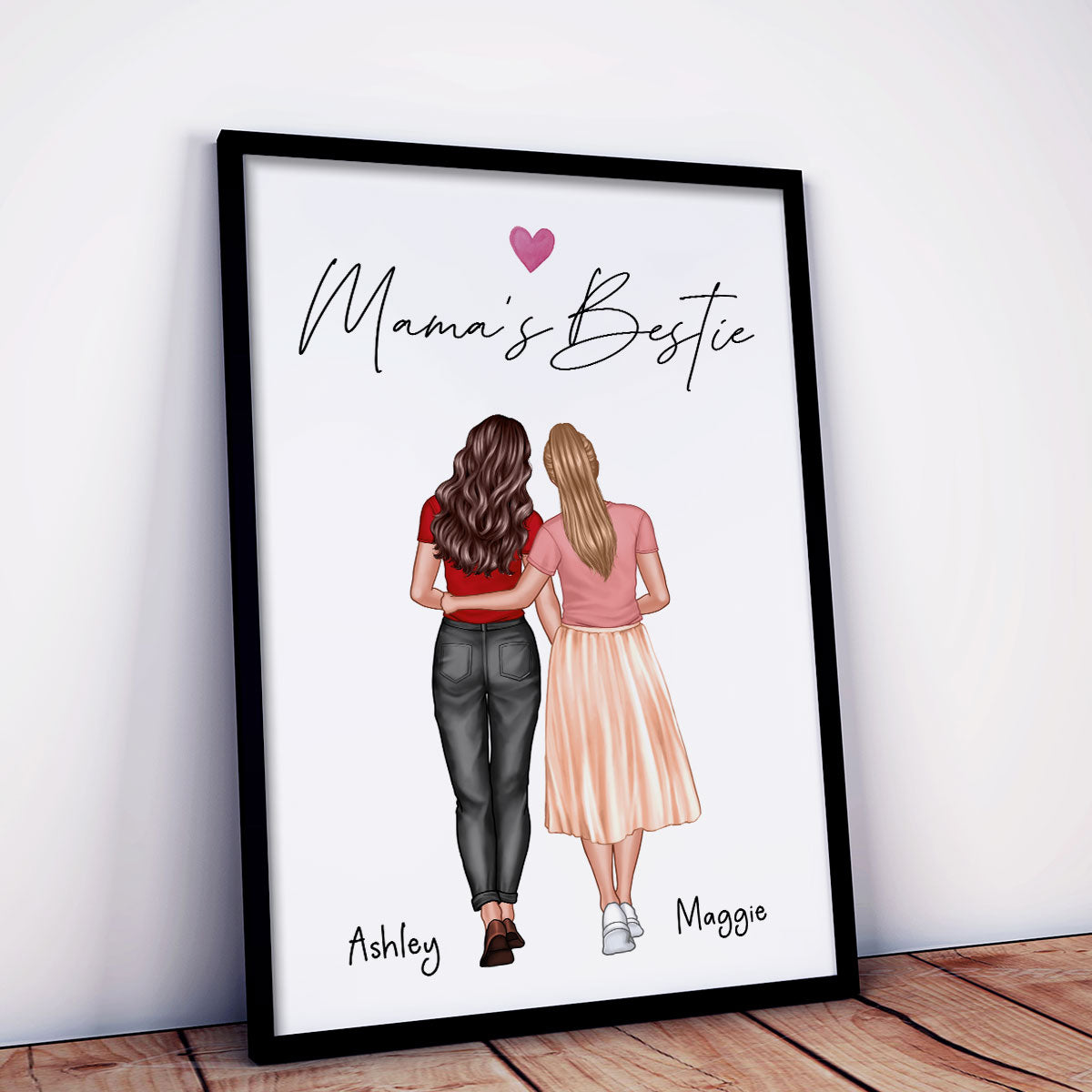 Everything I Am Is Because Of You Gift Personalized Poster