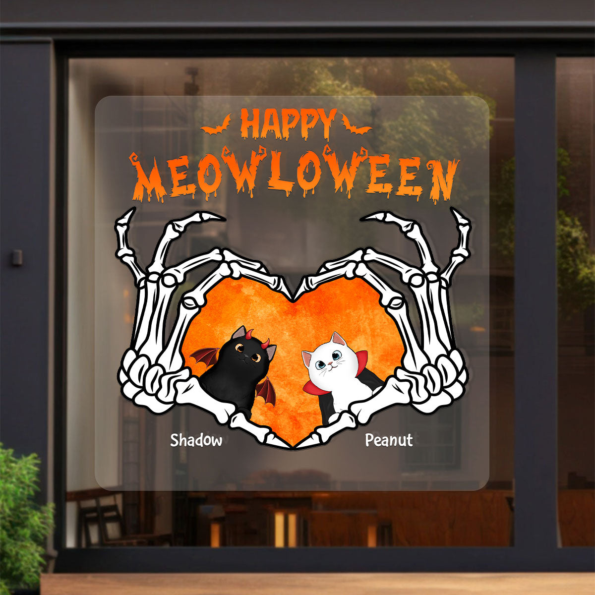 Stay Spooky Cat Lover Halloween Decor Personalized Decal