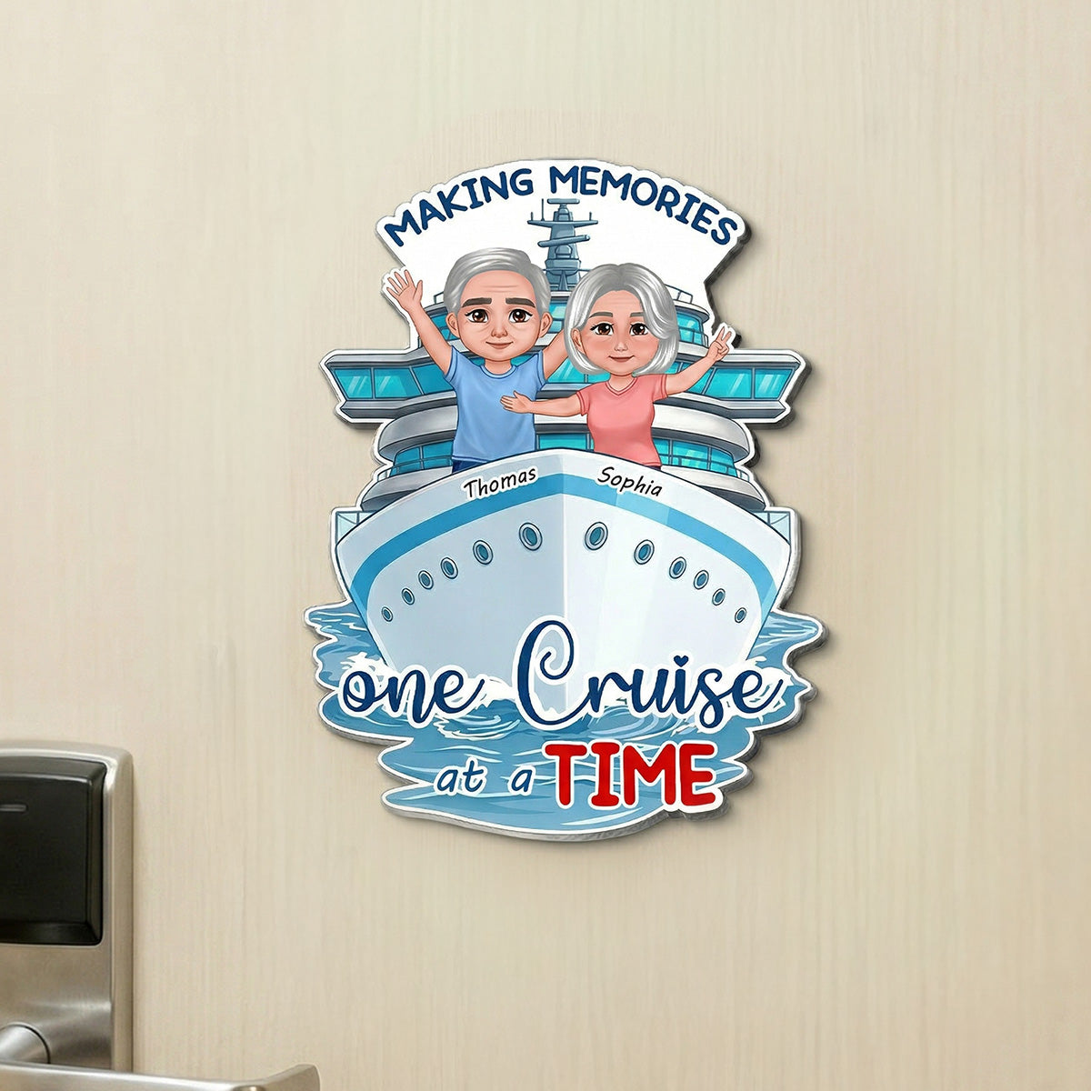 Cruise Cabin Door Magnet