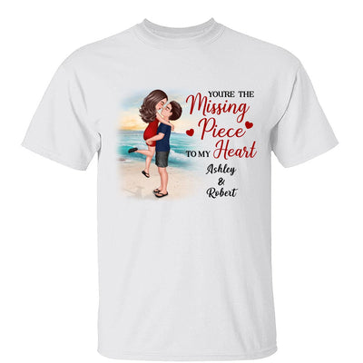 Couple Kissing On The Beach Personalized Shirt