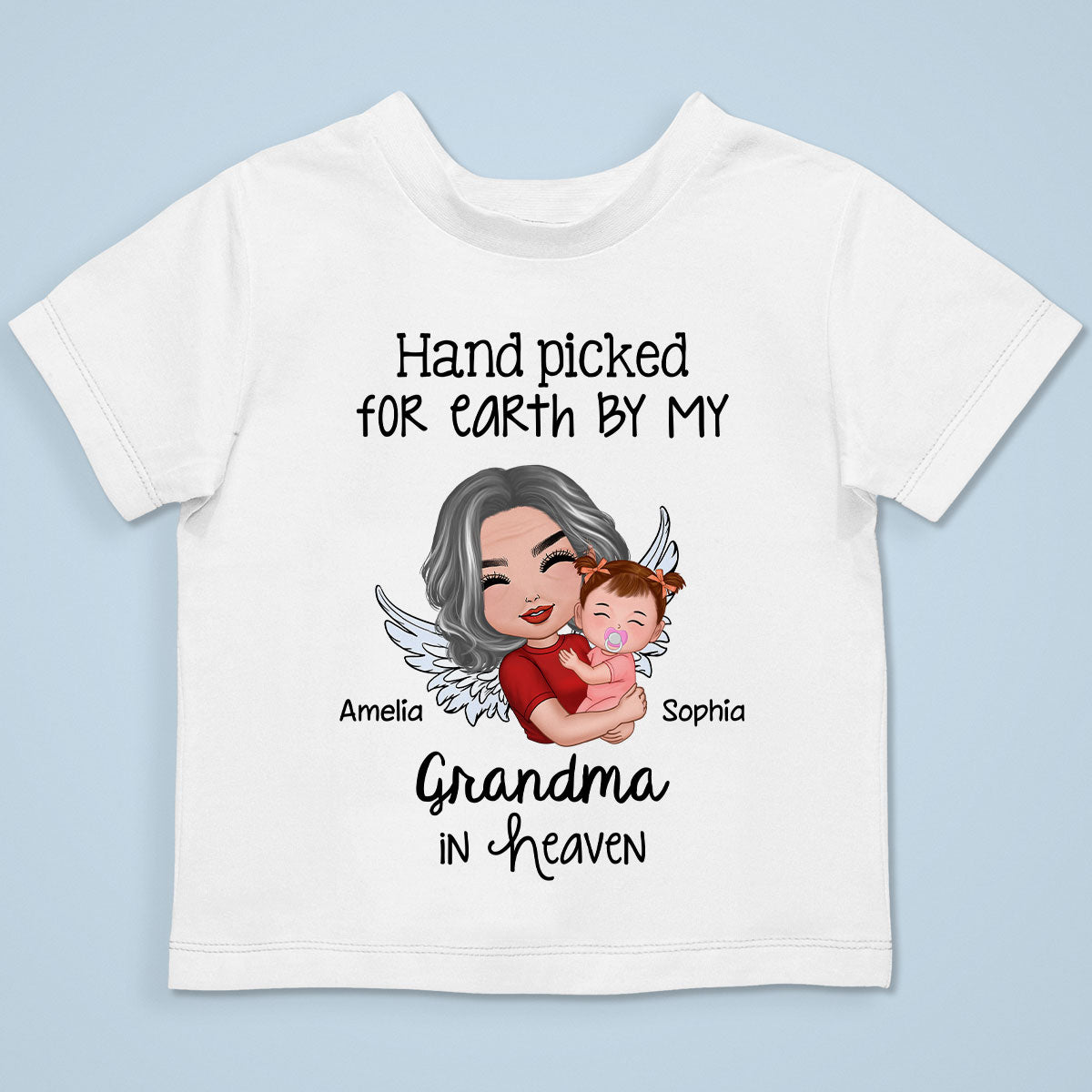Hand Picked For Earth By Someone In Heaven Personalized Baby Onesie Baby Shirt