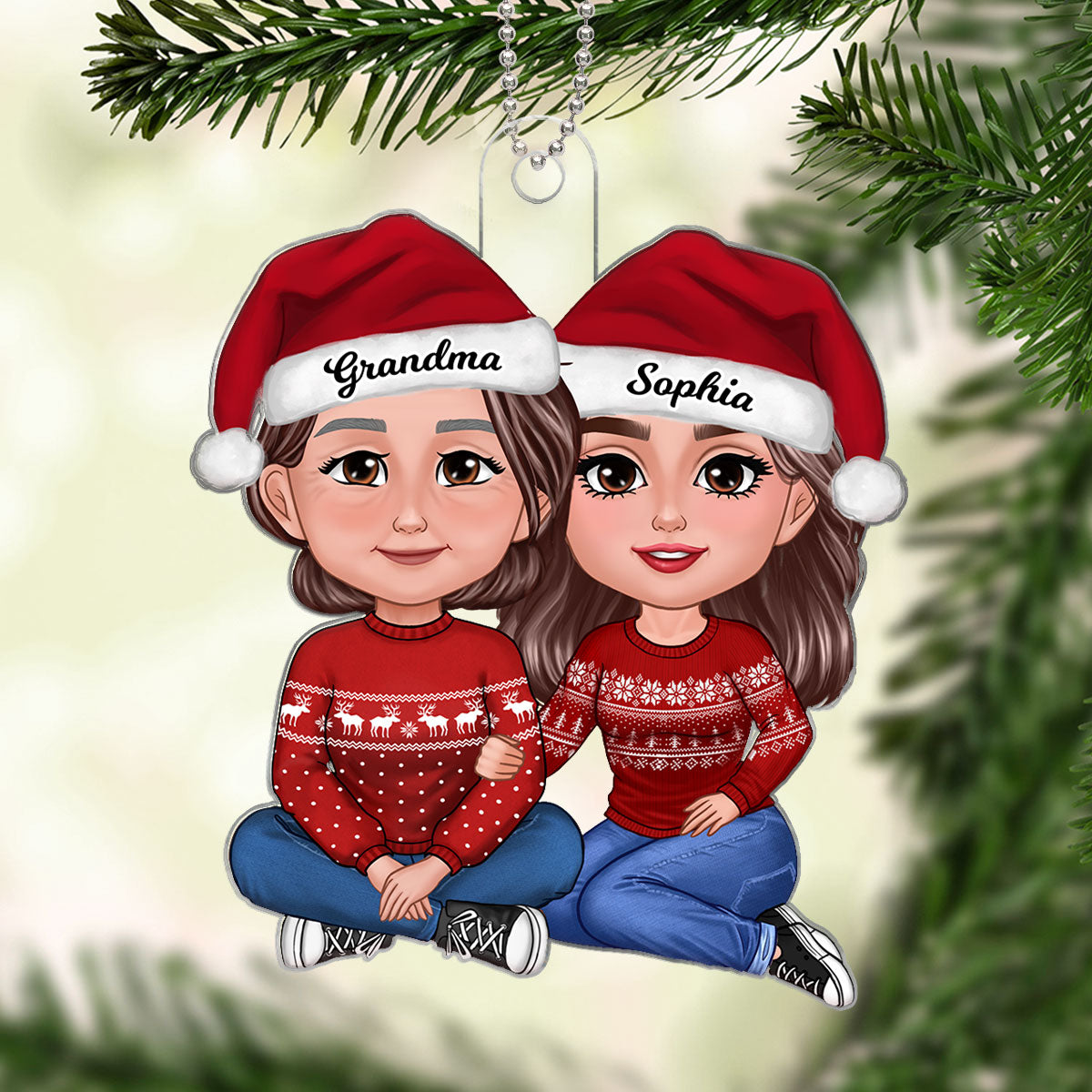 Christmas Custom Shape Ornaments