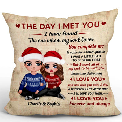 Couple Forever And Always Personalized Pillow (Insert Included)