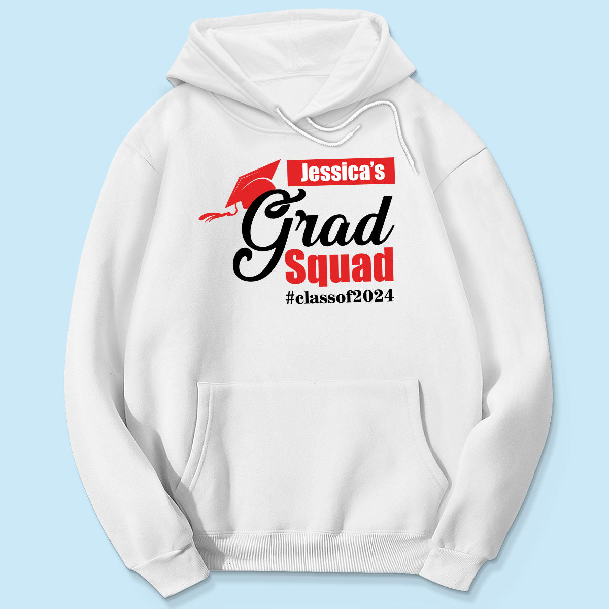 Graduate Family Grad Squad Graduation Senior Mom Dad Grandma Grandpa Personalized Shirt