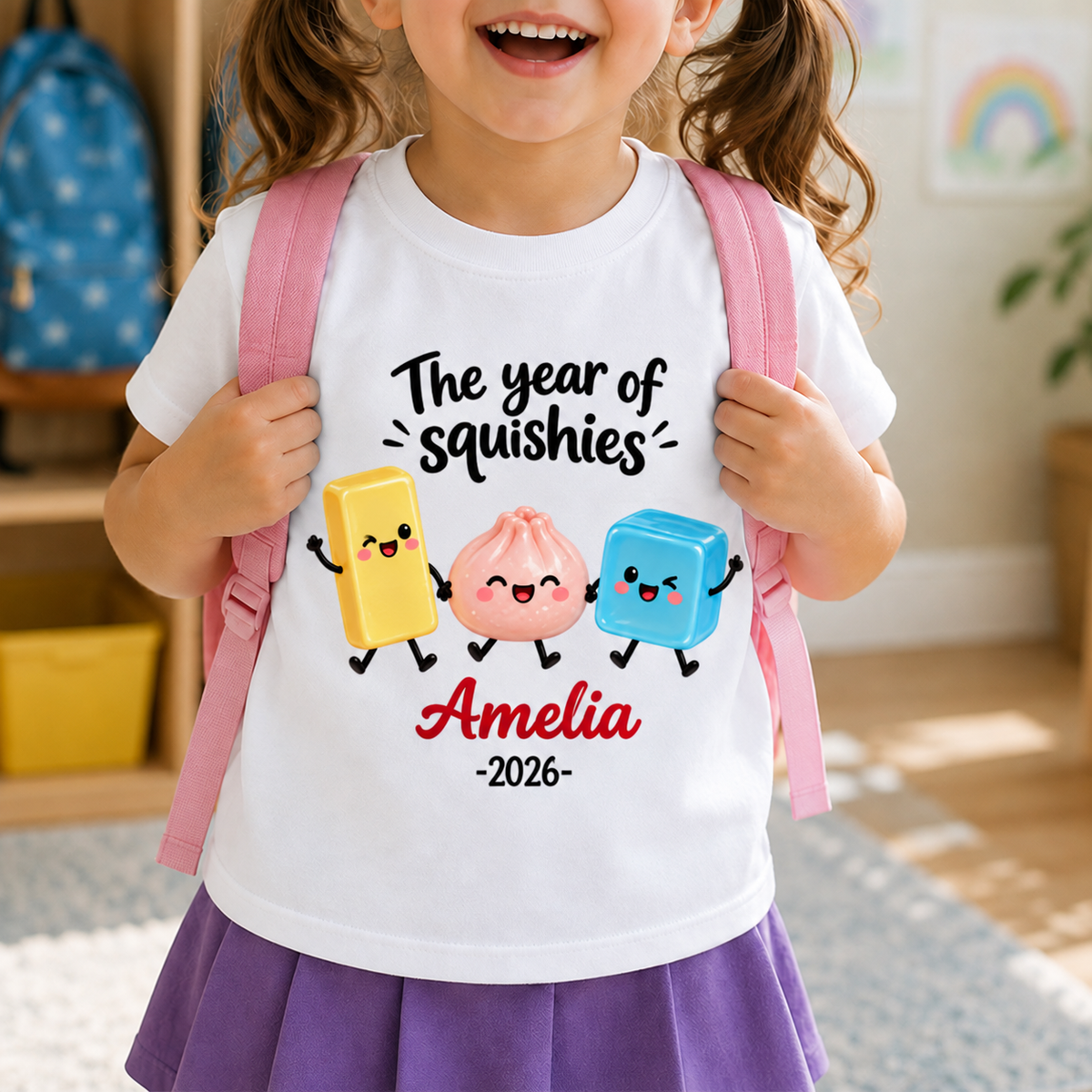 The Year Of Squishies 2D Flat - Personalized Shirt